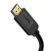 Cable Baseus 2x HDMI 2.0 4K 30Hz, 3D, HDR, 18 Gbit/s, 8 m (negro)