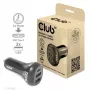 Cargador de coche para portátil CLUB3D 36 vatios, Coche, Mechero, 24 V, Negro