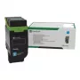 Cartucho de tóner Lexmark CS632 CX635 11700 páginas cian