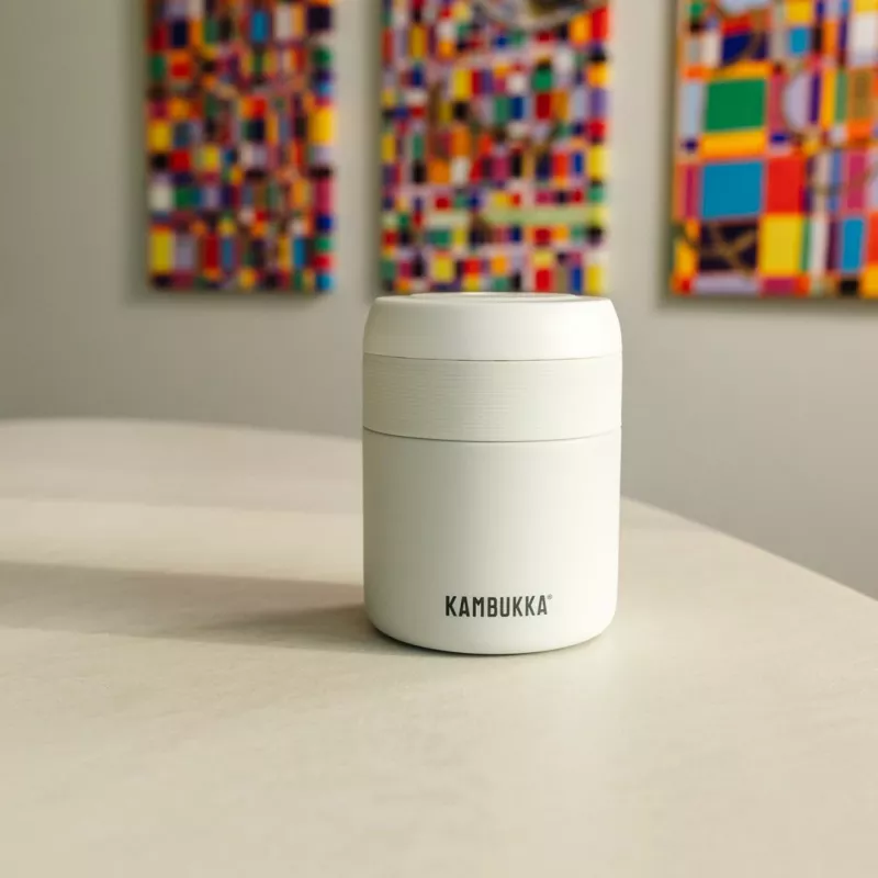 Termo para comida Kambukka Bora 600 ml Chalk White (11-06013)