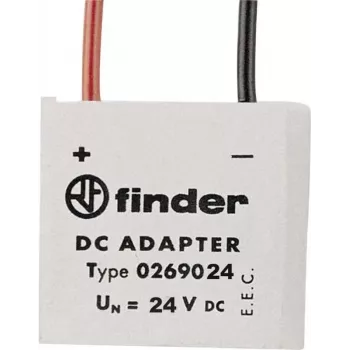 Finder adaptador DC para la serie 26 026.9.024 (026.9.024)