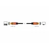 Cable HDMI DeLOCK 85729 2 m HDMI tipo A estándar negro dorado