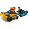 Juguete de construcción LEGO 60400 City Karts con pilotos — set de juego con minifiguras y vehículos