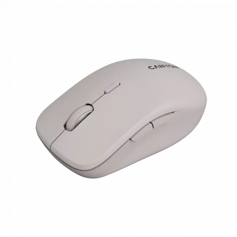 Ratón Canyon MW-12 dualband inalámbrico beige - ratón - 2.400 dpi (CNS-CMSW12BG)