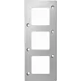 Placa mural/tapa de interruptor Merten 480360 plata (480360)