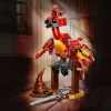 LEGO Fawkes construible – modelo del fénix de Dumbledore 76448, 299 piezas, 160 mm de altura, edad 8+