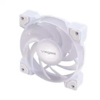 Ventilador de caja AKASA VEGAS A12 120 mm ARGB - blanco