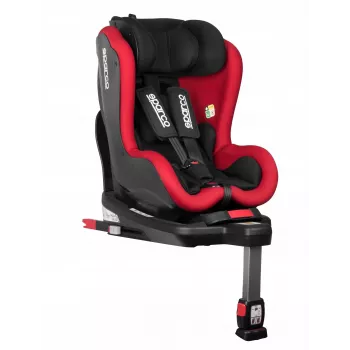 Silla de coche para niños Sparco SK500I, negro y rojo, SK500IRD, hasta 18 kg