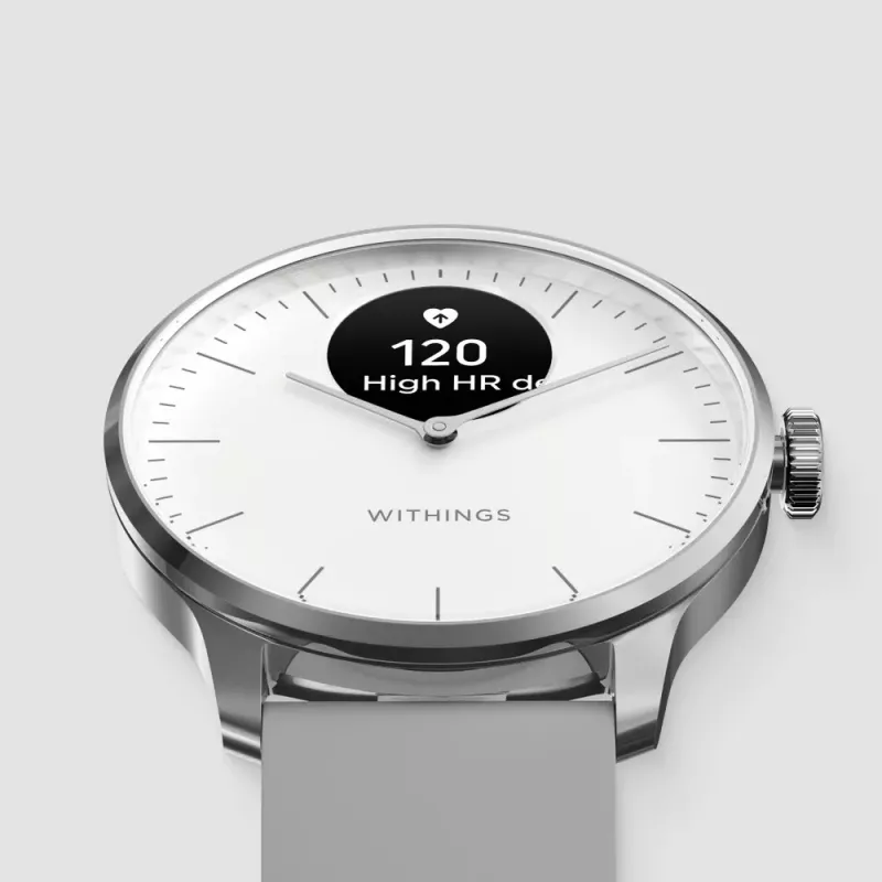 Withings ScanWatch Light OLED 37 mm híbrido oro