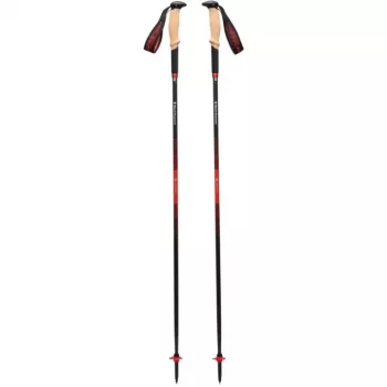 Bastones de trekking Pursuit Carbon Z, máquina de fitness antracita/naranja, 1 par, 125 cm