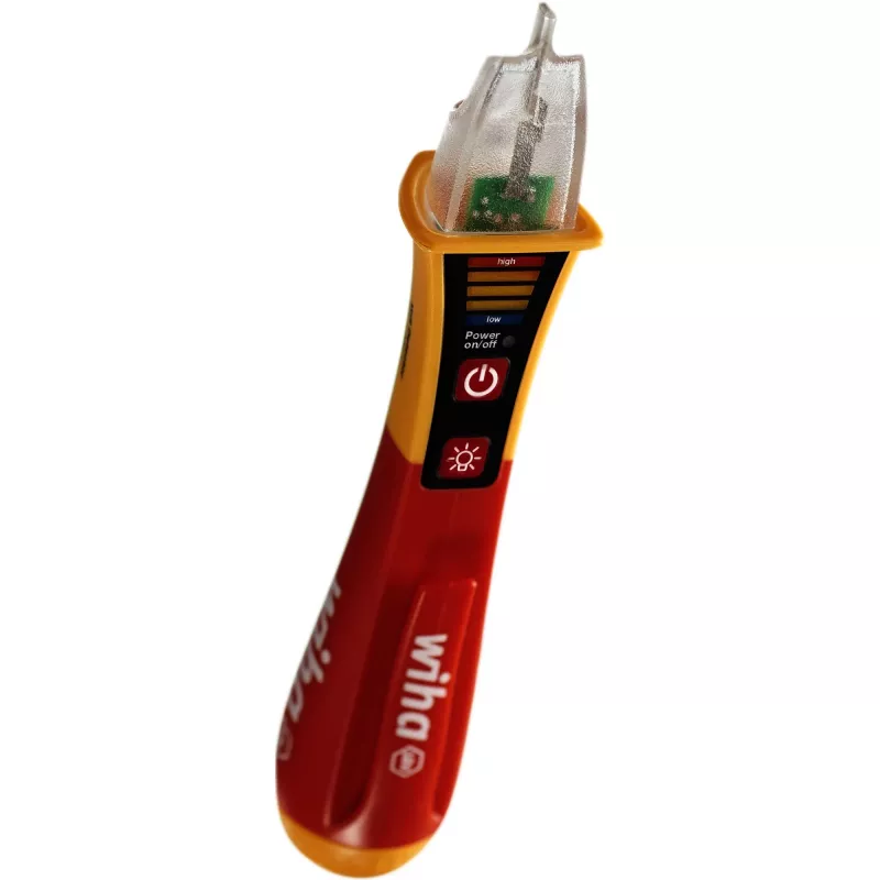 Detector de tensión sin contacto Wiha SB2551301 con indicador LED, detector en forma de lápiz