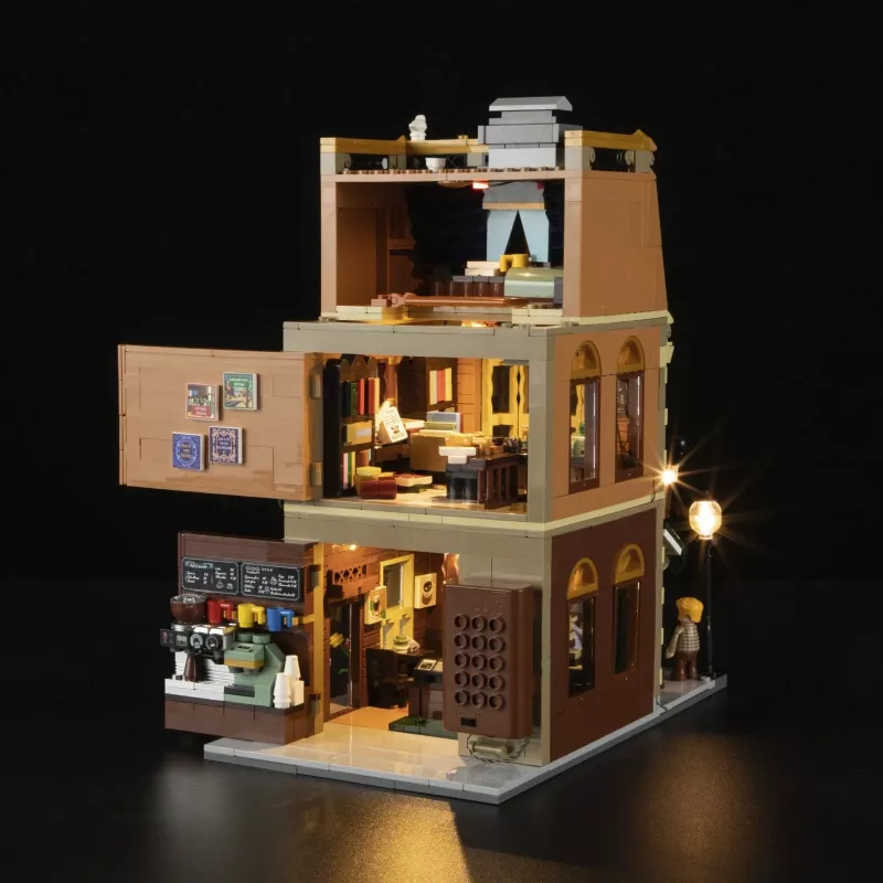 Lumibricks Buch-Café, Juguete de construcción