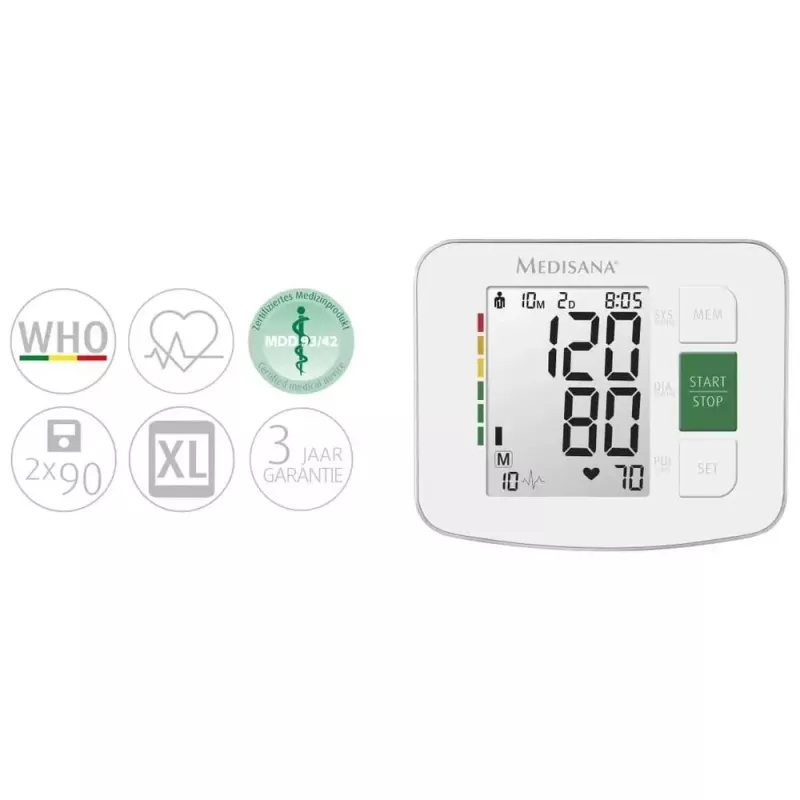 Medisana BU 512 tensiómetro de brazo (51162)