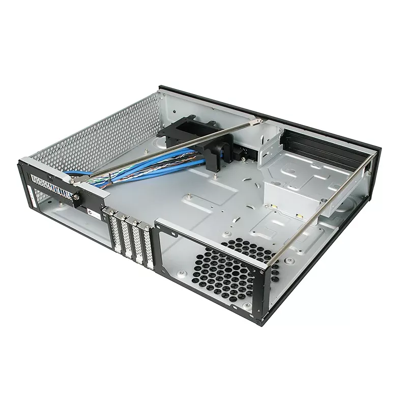 SilverStone MILO ML03 - Sobremesa - Micro-ATX - sin fuente de alimentación (ATX / PS/2) - Negro - USB/Audio (SST-ML03B-R)