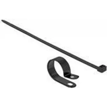 Brida de cable conductora DeLOCK 18876 nailon negro 300 mm 10 uds.