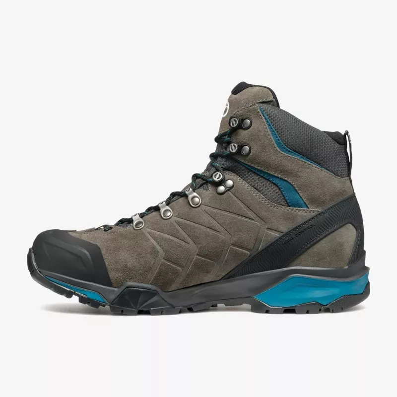 Scarpa ZG Trek GTX botas de senderismo, Titanium/Lake Blue, talla 45,5