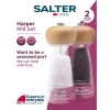 Set de molinillos de sal y pimienta Salter madera de haya 4 piezas BW12949BEU7