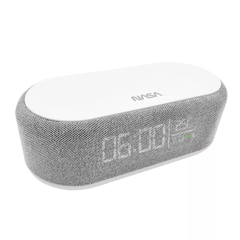 Altavoz Bluetooth, despertador y cargador inalámbrico Nasa SPC400