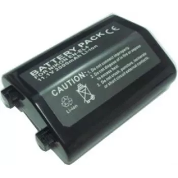 Batería recargable para cámara Extra Digital EN-EL4 de alta capacidad para cámaras digitales Nikon