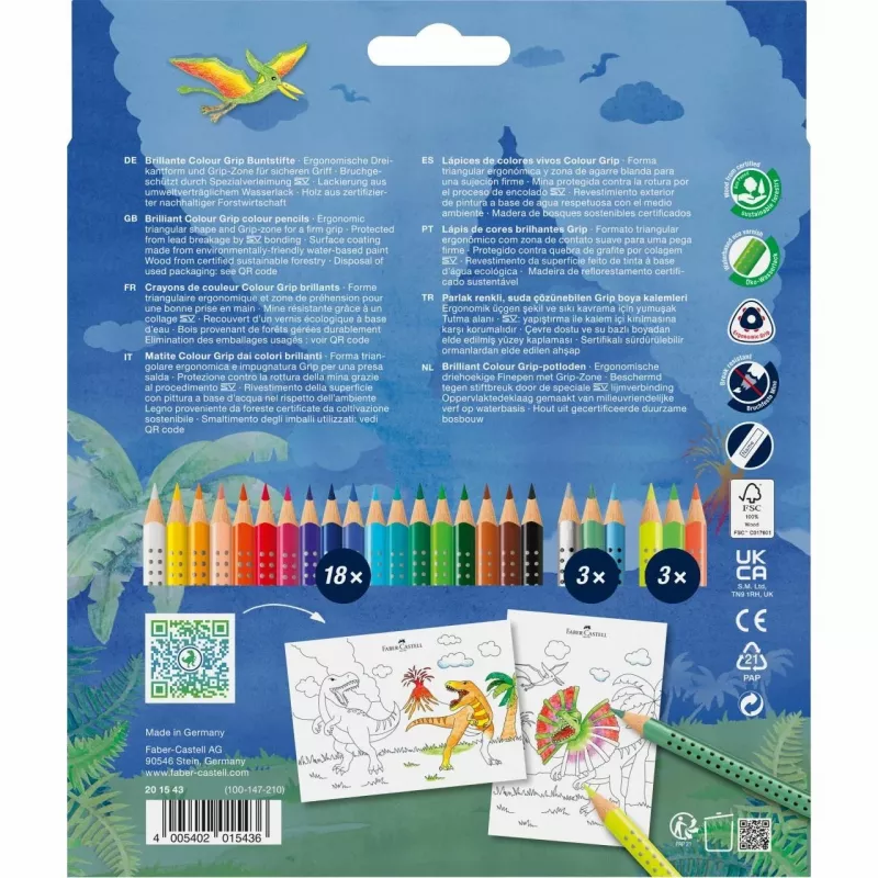 Lápices de colores Faber-Castell 201546 24 unidades