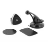 Soporte magnético para coche Tellur Magnetic Window and Dashboard Mount, negro – soporte magnético para smartphones