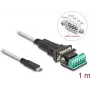 DeLOCK Adaptador USB Type-C a Serial RS-422/485 conector macho 1m 5V