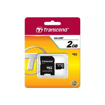 Transcend 2GB MicroSD TS2GUSD tarjeta flash