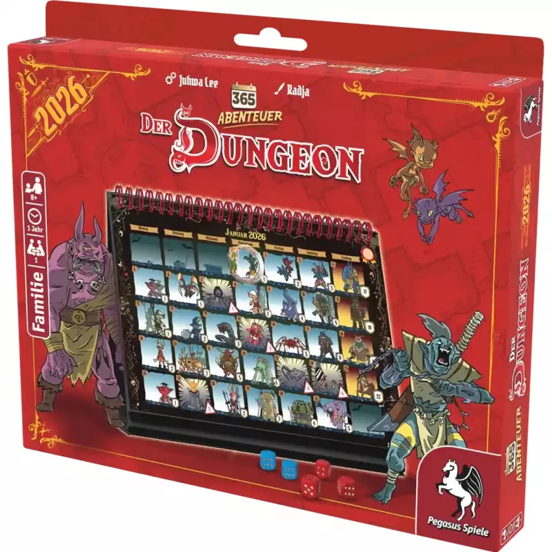 365 adventure – Der Dungeon (Edición 2026), juego de rompecabezas