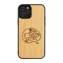 Funda para móvil man and wood para iPhone 12 / 12 Pro con diseño de niño y pez
