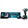 Llave de impacto Makita DTW300RTJ 3200 rpm, 18V, 2 baterías