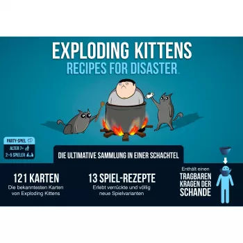 Exploding Kittens - Recipes for Disaster, juego de cartas