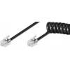 Cable telefónico Microconnect MPK10200 RJ-10 RJ-10 2 m negro