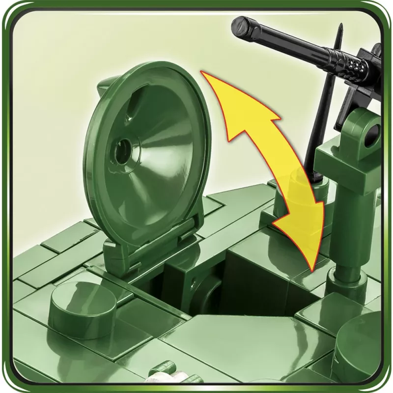 Bloques Sherman M4A3E2 Jumbo