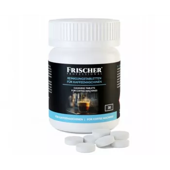 Pastillas limpiadoras para cafeteras Frischer 30 uds.