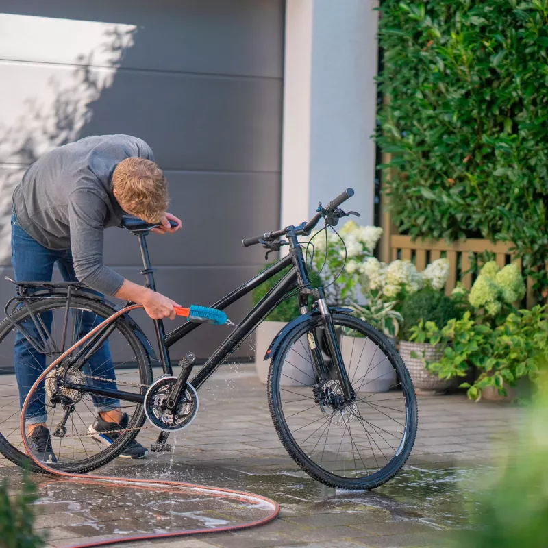 Gardena Cleansystem cepillo de lavado para bicicletas, 18848-20