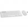 Logitech Pebble 2 Combo Set, blanco, inalámbrico, alemán, 920-012204