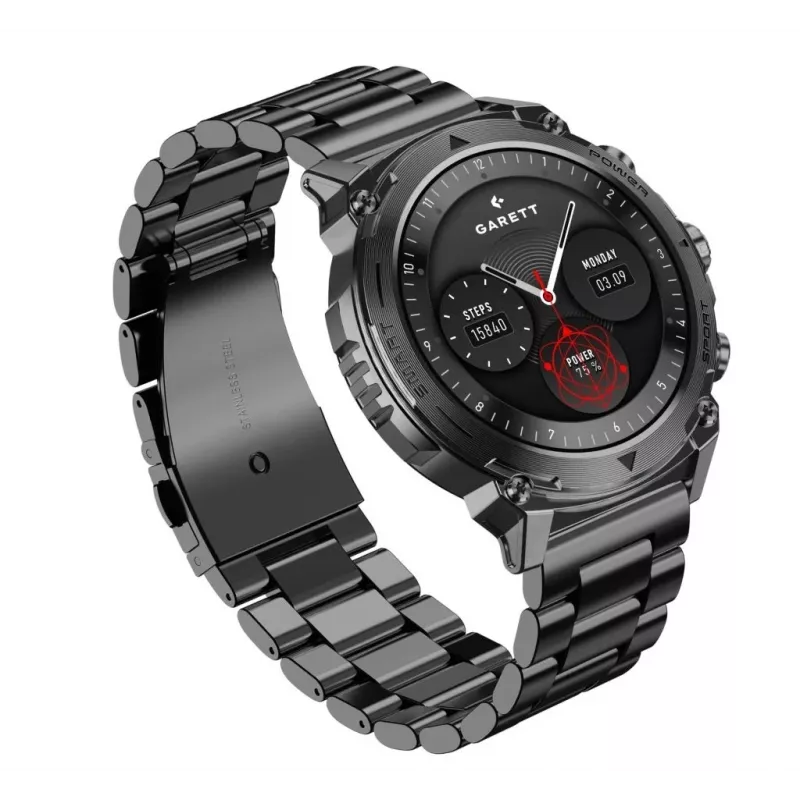 Smartwatch Garett Atom Negro Steel