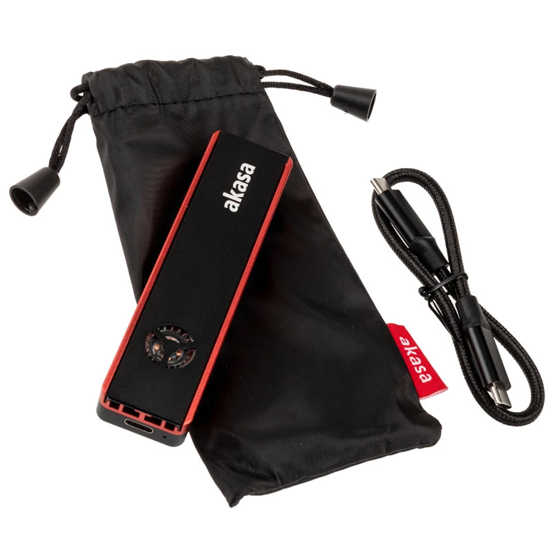 Carcasa SSD Akasa AK-ENU3M2-06 negra M.2