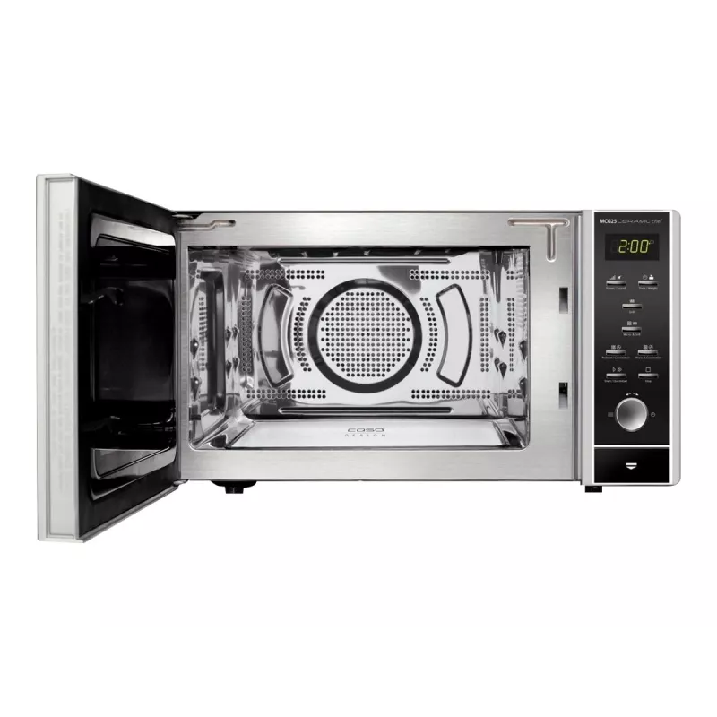 Caso | Microondas | MCG 25 | Independiente | 25 L | 900 W | Aire caliente | Grill | Negro
