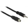 Cable de audio 3.5mm DeLOCK 85116 1m negro
