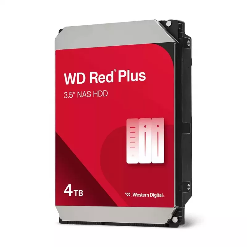 HDD interno Western Digital Red Plus WD40EFZZ 4 TB 5400 RPM 128 MB 3,5