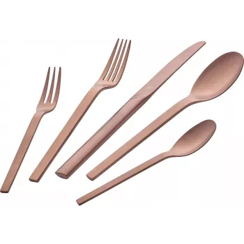 Set de cubiertos ZWILLING 1027158 — 30 piezas, acabado oro rosa mate