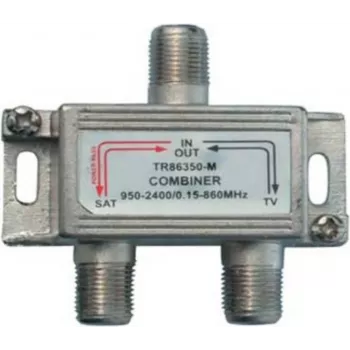 Divisor ShiverPeaks 86350-M para SAT-TV, frecuencia 5–860 MHz y 950–2250 MHz, paso DC