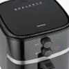 Freidora de aire Severin FR 2452 4,3 L 1500 W Negra Plata