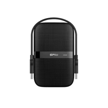 Disco duro externo Silicon Power Armor A60 5 TB 2,5 inch USB 3.2 Gen 1 antigolpes, negro