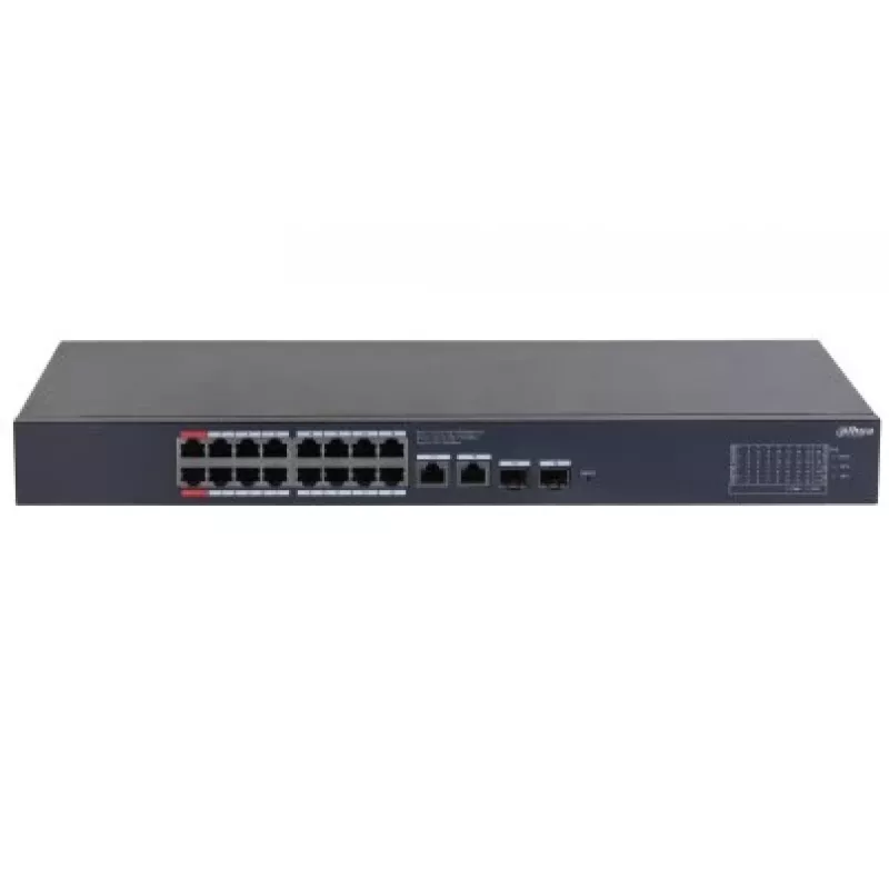 Dahua Technology CS4220-16GT-135 Switch de red gestionado L2 Gigabit Ethernet (10/100/1000) Power over Ethernet (PoE) Negro