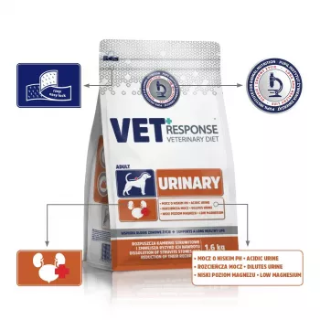 VET RESPONSE Urinary - Pienso seco para perros - 1,6 kg