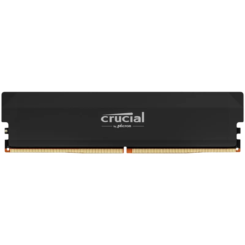 16GB Crucial Pro - Overclocking Edition módulo DIMM 288-PIN - 6400 MHz / PC5-51200 - CL38 - 1.35 V - sin búfer - non-ECC - negro