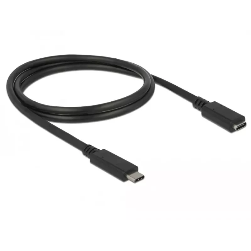 Cable USB DeLOCK 85533 USB 3.2 Gen 1 1 m USB C negro