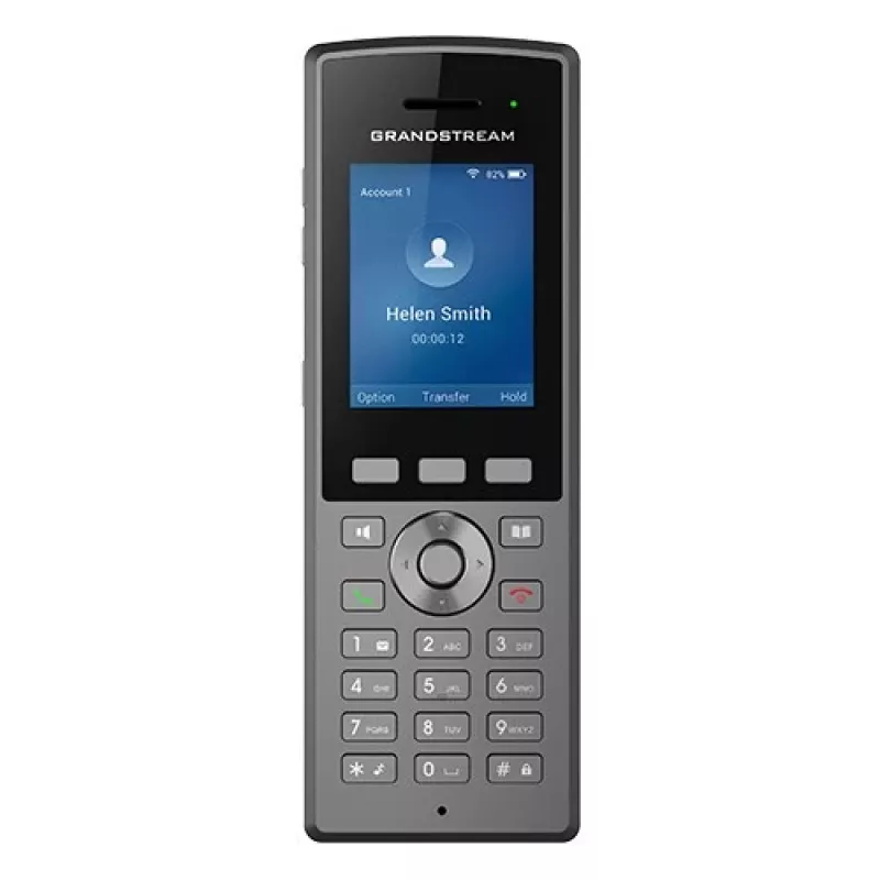 Teléfono móvil IP Grandstream Networks WP825 antracita 2 líneas LCD Wi-Fi